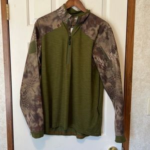 5.11 Tactical Men's Rapid Half Zip Long Sleeve Shirt Size Medium